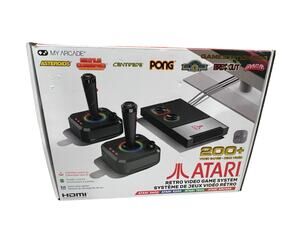 Atari Gamestation Pro My Arcade 200+ Games Console 2 Wireless Joysticks Boxed